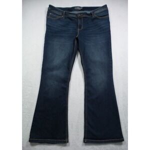 Torrid Jeans Womens Size 20 Blue Denim Luxe Slim Bootcut Stretch High Rise
